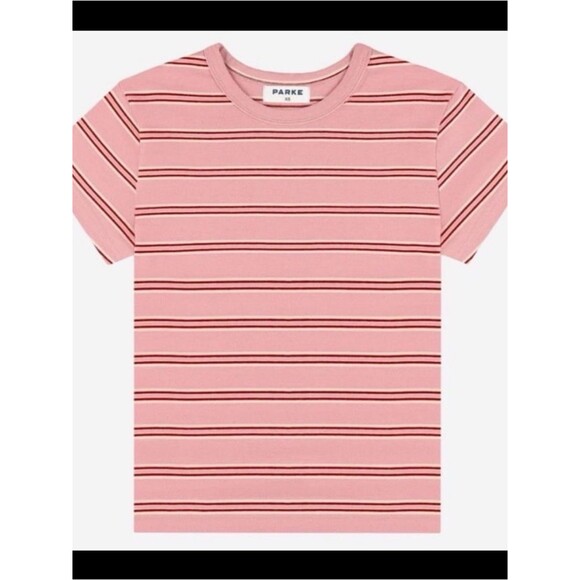 Parke Tops - Parke Valentines Tee in Sweetheart